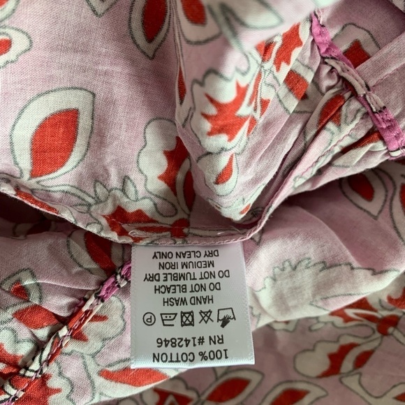 RHODE Tiffany Ruffled Tiered Cotton Mini Babydoll Dress - Picture 8 of 13